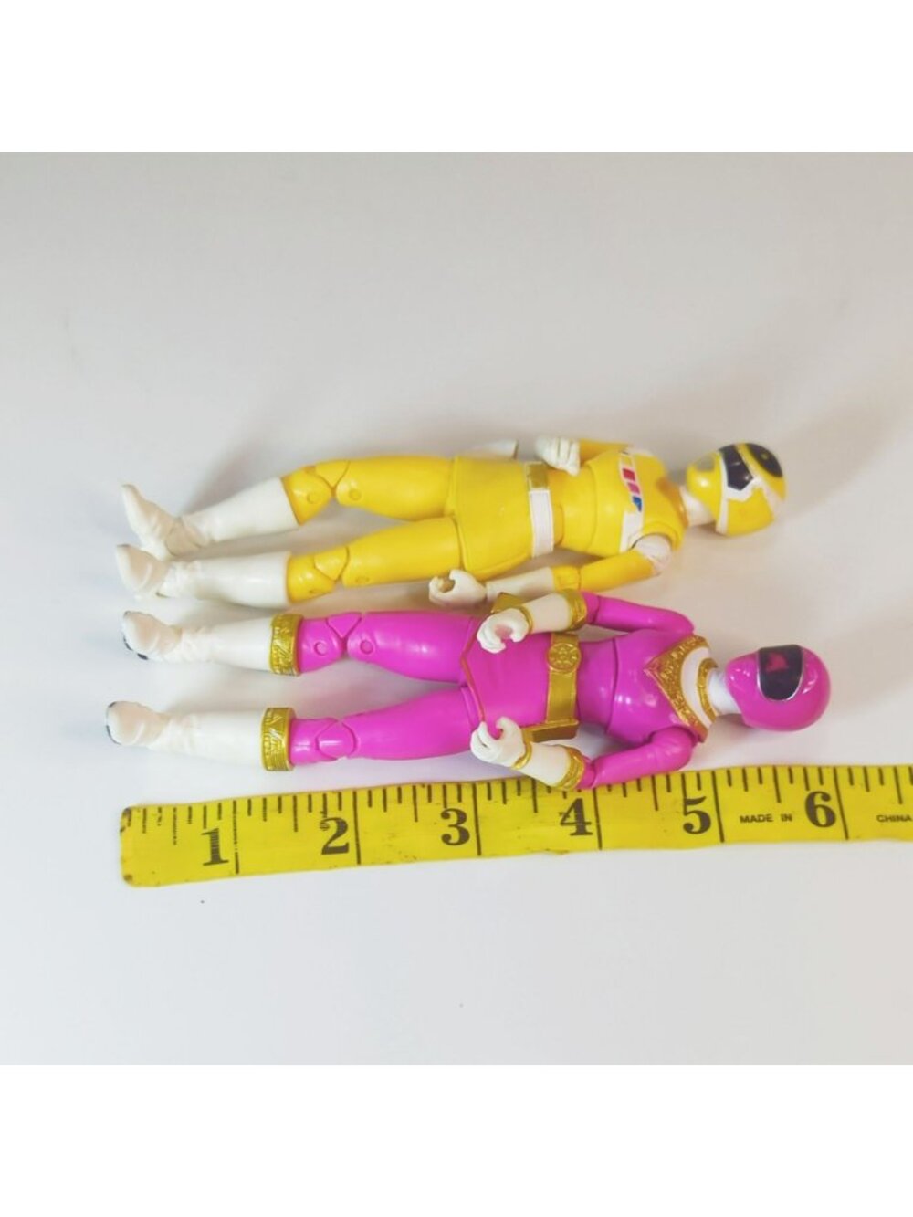 Hasbro Power Rangers Lightning Collection Zeo Ranger Pink/Yellow Action Figures - Picture 6 of 6